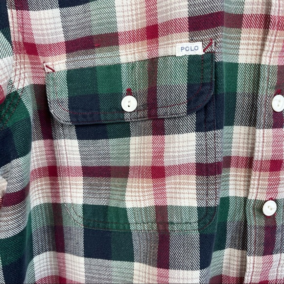 Polo Ralph Lauren Plaid Camper Pocket Shacket - Picture 4 of 8
